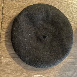 Wool beret hat